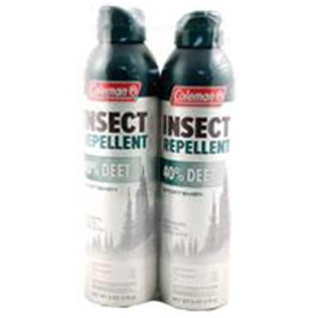 Wisconsin Pharmacal Wisconsin Pharmacal 019017 Coleman 40 Percent Deet Insect Repellent Twin Pack 19017